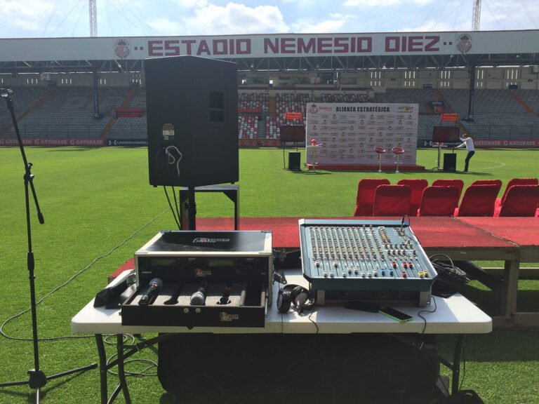 Sonorización Estadio Nemesio Diez